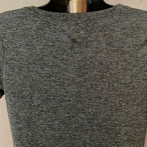 Small Nike dark gray short sleeve round neck oversized top shirt - Picture 8 of 12